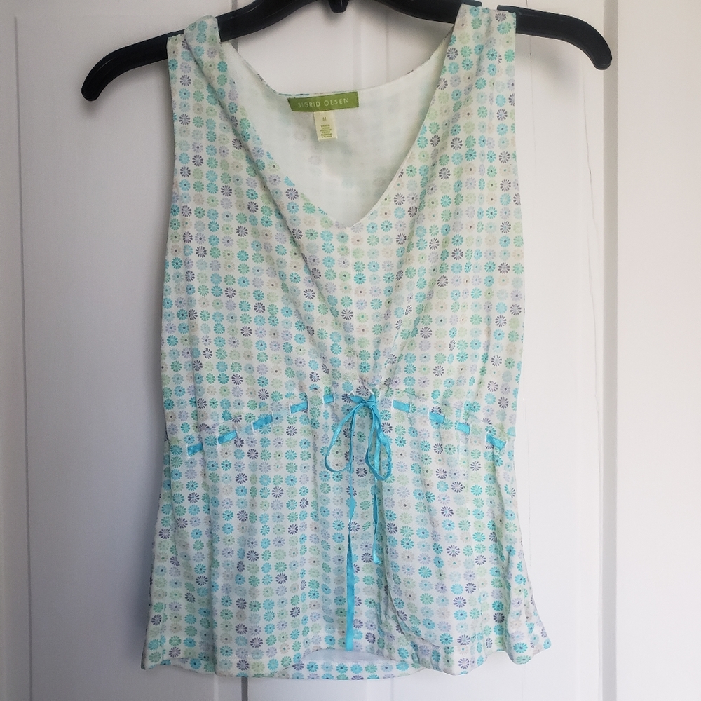 Sigrid Olson | Medium | Vintage 90s Floral Tank